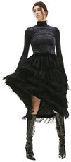 Comme des Garcons Black Logo Embroidered Skirt 175251
